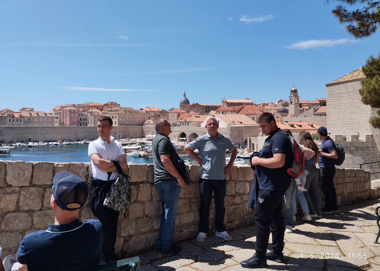 Zbor „Fra Grga Martić“ u posjetu Dubrovniku